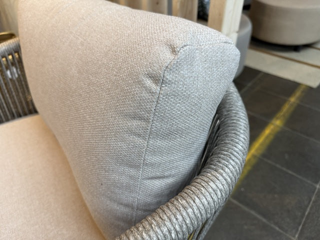 Loungeset 4-teilig anthrazit