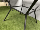 Gartentisch Metall, Metall Tisch, Metall-Gartentisch, Maße 145x90 cm