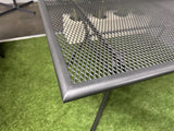 Gartentisch Metall, Metall Tisch, Metall-Gartentisch, Maße 145x90 cm