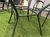 Gartentisch Metall rund, Metall Tisch rund, Metall-Gartentisch rund, Durchmesser 105 cm