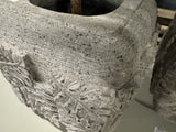 Blumentopf grau Stein,&nbsp; Blumentopf Stein, Maße 70x70 cm