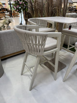 Bartisch outdoor, Garten-Bartisch beige-taupe, Höhe 105 cm