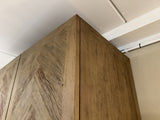 Kleiderschrank Alt-Eiche, Schrank Eiche, Breite 120 cm