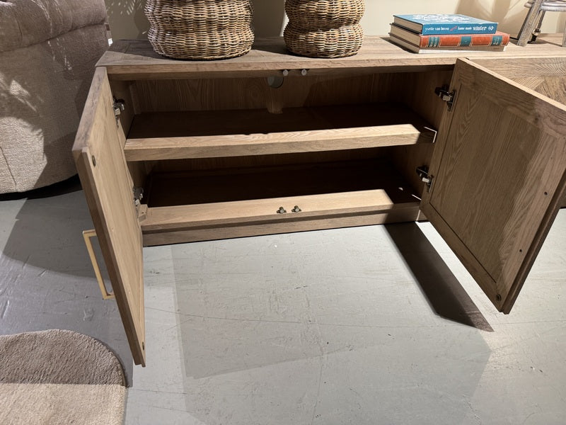 Fernsehschrank Eiche, TV-Schrank Eiche, Breite 210 cm