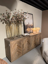 Sideboard Alt-Eiche, Anrichte Eiche, Breite 230 cm