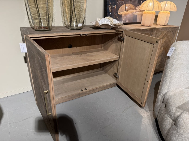 Sideboard Alt-Eiche, Anrichte Eiche, Breite 230 cm