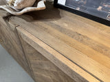 Sideboard Alt-Eiche, Anrichte Eiche, Breite 230 cm