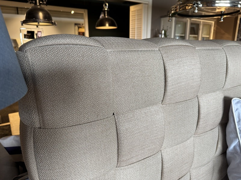 Bett beige mit Stauraum, Polsterbett mit Stauraum, Breite 180 cm