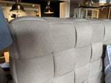 Bett beige mit Stauraum, Polsterbett mit Stauraum, Breite 180 cm