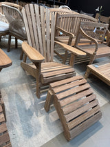 Gartensessel Teak, Gartensessel Adirondack Holz massiv
