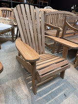 Gartensessel Teak, Gartensessel Adirondack Holz massiv