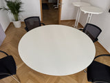 Tisch rund weiß, runder Esstisch weiß, Tisch weiß, Durchmesser 159 cm