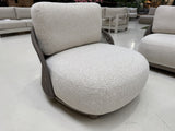 Gartensessel taupe, Breite 87 cm
