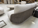 Gartensofa 3-Sitzer taupe, Breite 222 cm