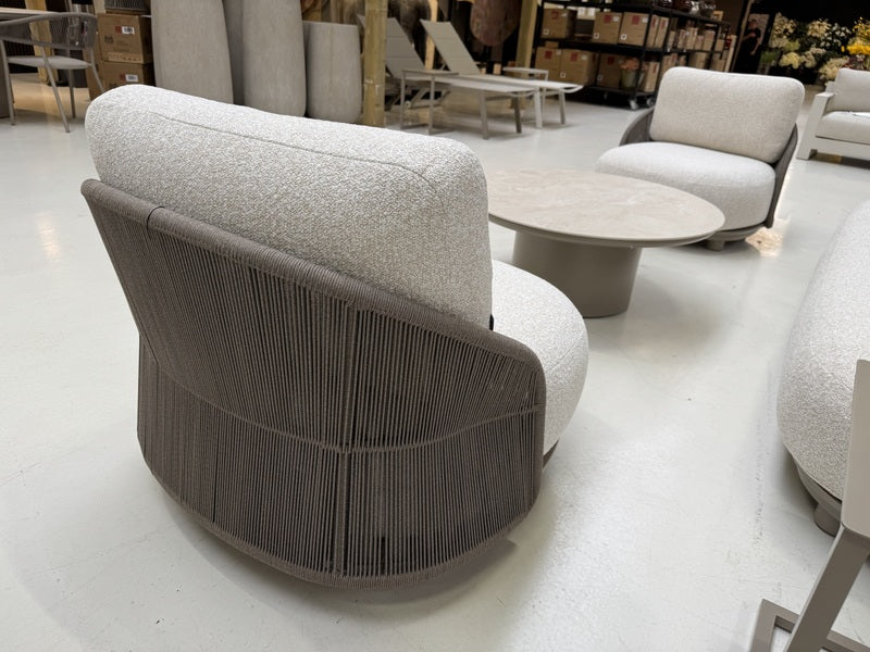 Gartensessel taupe, Breite 87 cm