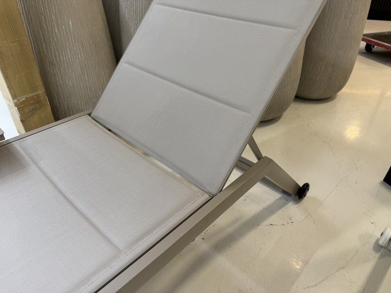 Gartenliege beige, Sonnenliege beige