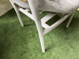 Gartenstuhl creme Aluminium, Gartenstuhl beige