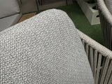 Gartenstuhl drehbar Aluminium, Gartenstuhl creme-beige
