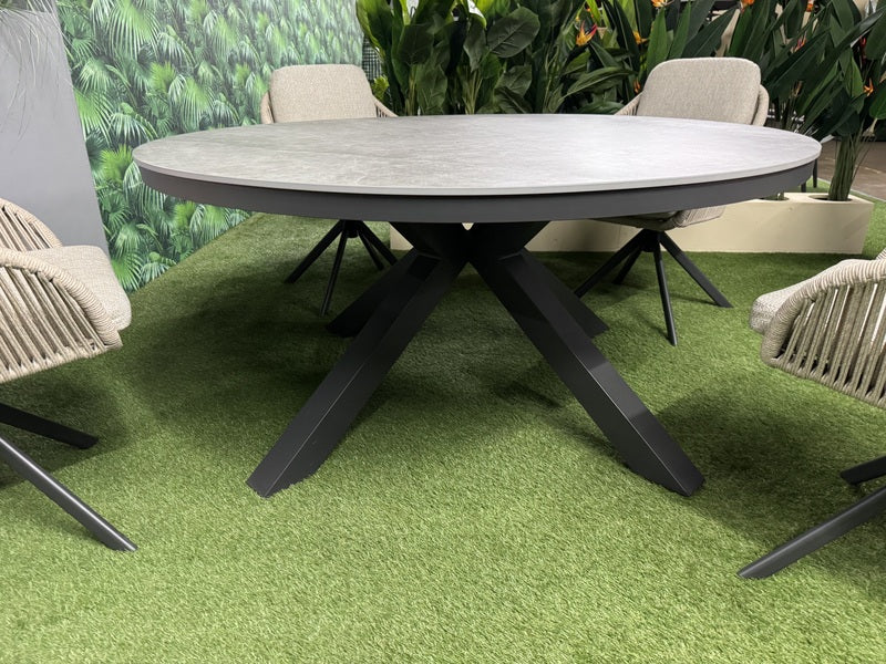 Gartenstuhl drehbar Aluminium, Gartenstuhl creme