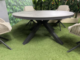 Gartenstuhl drehbar Aluminium, Gartenstuhl creme
