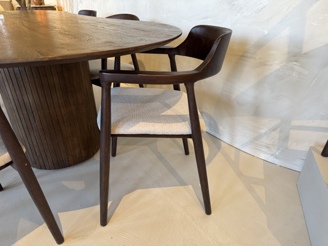 Stuhl braun Holz, Esszimmerstuhl braun