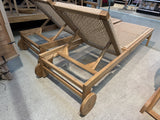 Gartenliege Teakholz, Sonnenliege Holz