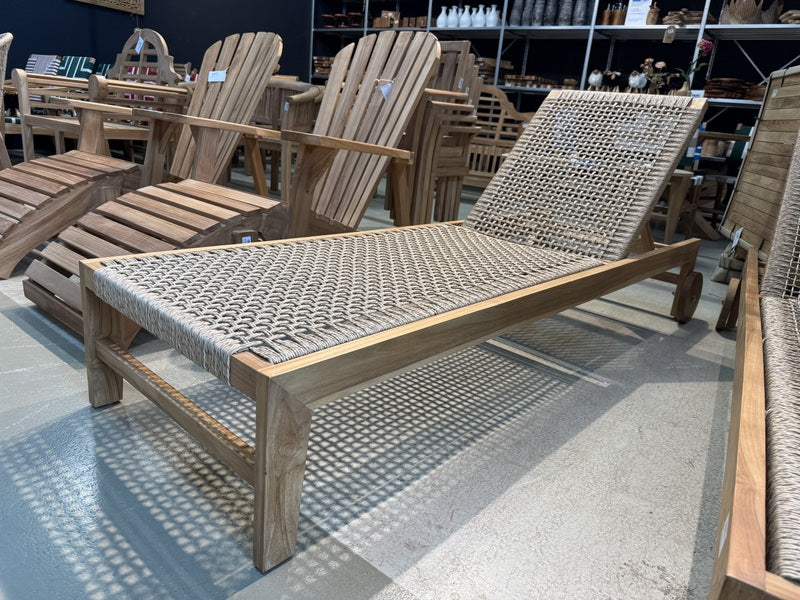 Gartenliege Teakholz, Sonnenliege Holz