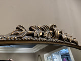 XXL Wall Mirror, Antique Gold Mirror, Antique Gold Wall Mirror, 165 cm Wide