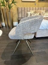 Stuhl taupe-Sand, Stuhl Bronze-Stuhlbeine, Breite 60 cm