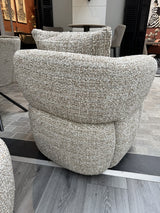 Sessel taupe-Sand, Sessel drehbar, Breite 80 cm