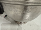 Weinkühler Antik-Silber, Sektkühler Silber, Durchmesser 50 cm
