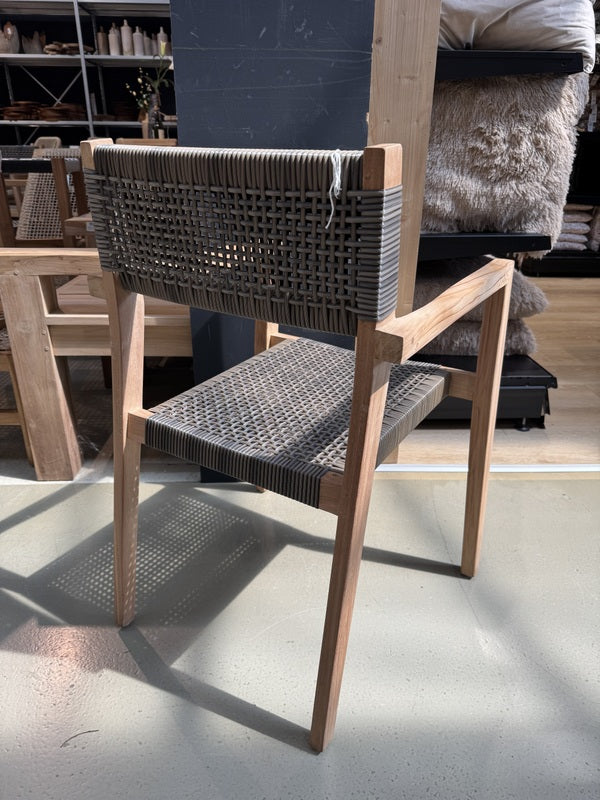 Gartenstuhl Teak Polyrattan, Gartenstuhl Holz massiv