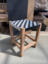 Gartenhocker Teak Polyrattan, Hocker Holz