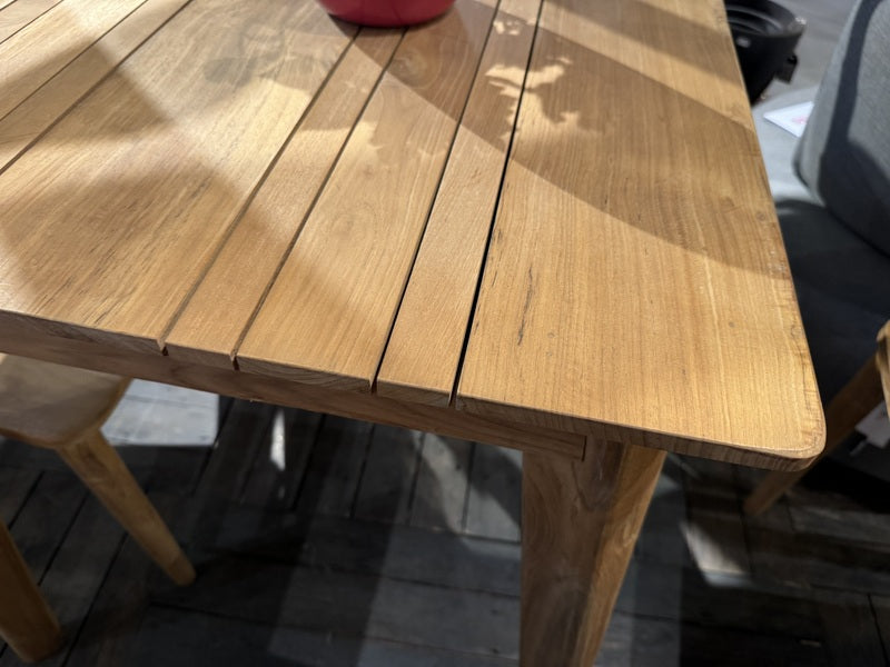 Esstisch Holz Teak, Gartentisch Holz, Tisch Holz Teak, Maße 70x70 cm