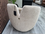 Loungesofa Farbe Sand-taupe, Ecksofa taupe, Breite 359 cm