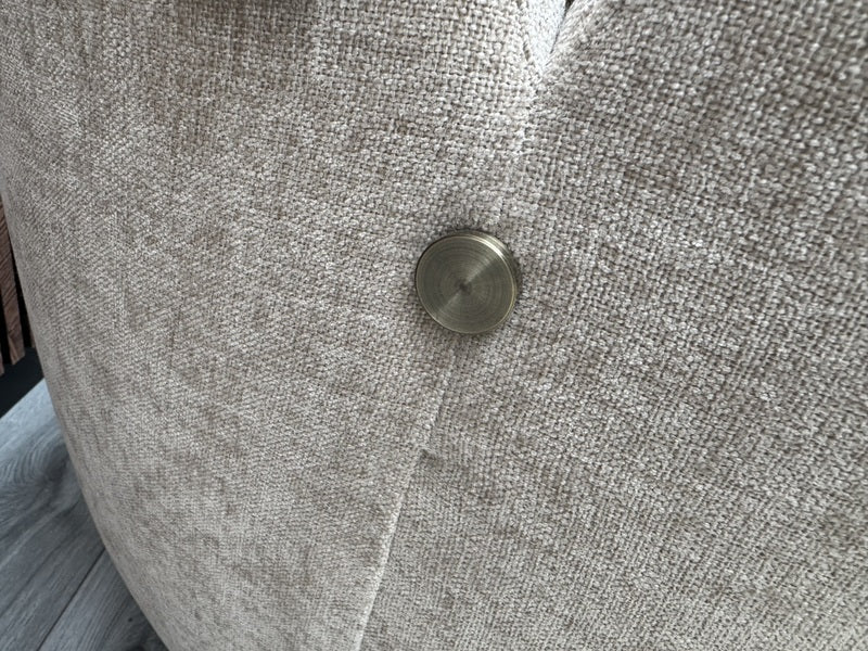 Sessel Farbe Sand-taupe, Drehsessel taupe, Breite 85 cm