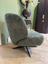 Sessel grün drehbar, grüner Sessel, Breite 73 cm