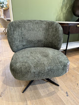 Sessel grün drehbar, grüner Sessel, Breite 73 cm