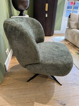 Sessel grün drehbar, grüner Sessel, Breite 73 cm