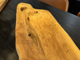 Holzschalle Teak, Deko-Schale, Länge 108 cm