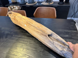 Holzschalle Teak, Deko-Schale, Länge 108 cm