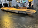 Holzschalle Teak, Deko-Schale, Länge 108 cm