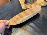Holzschalle Teak, Deko-Schale, Länge 49 cm