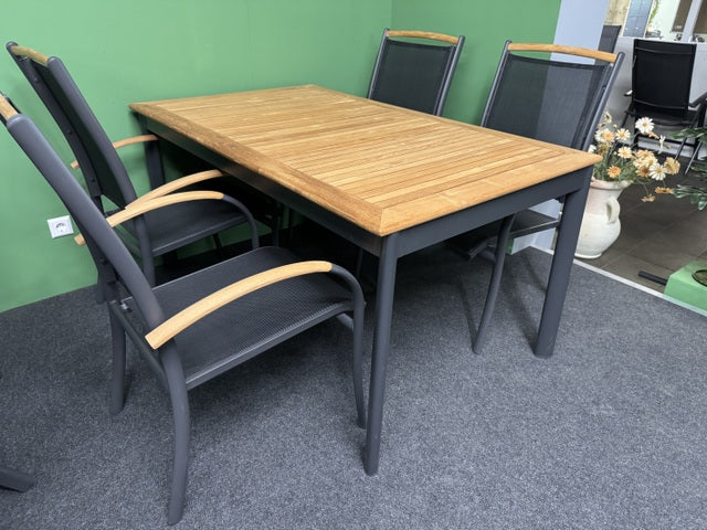 Gartentisch Teakholz, Gartentisch Teakholz Tischplatte, Länge&nbsp; 150 cm