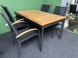 Gartentisch Teakholz, Gartentisch Teakholz Tischplatte, Länge&nbsp; 150 cm