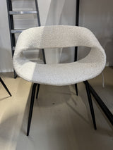 Stuhl weiß, &nbsp;gepolsterter Stuhl weiß