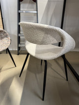 Stuhl weiß, &nbsp;gepolsterter Stuhl weiß