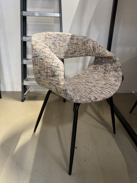 Stuhl Multicolor, &nbsp;gepolsterter Stuhl taupe