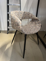 Stuhl Multicolor, &nbsp;gepolsterter Stuhl taupe