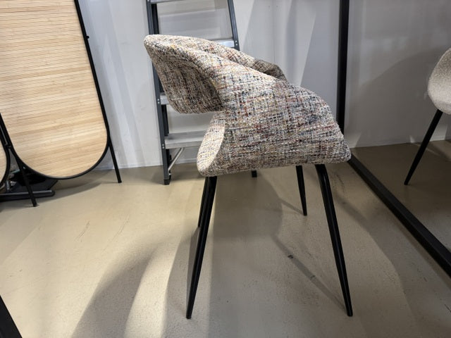 Stuhl Multicolor, &nbsp;gepolsterter Stuhl taupe